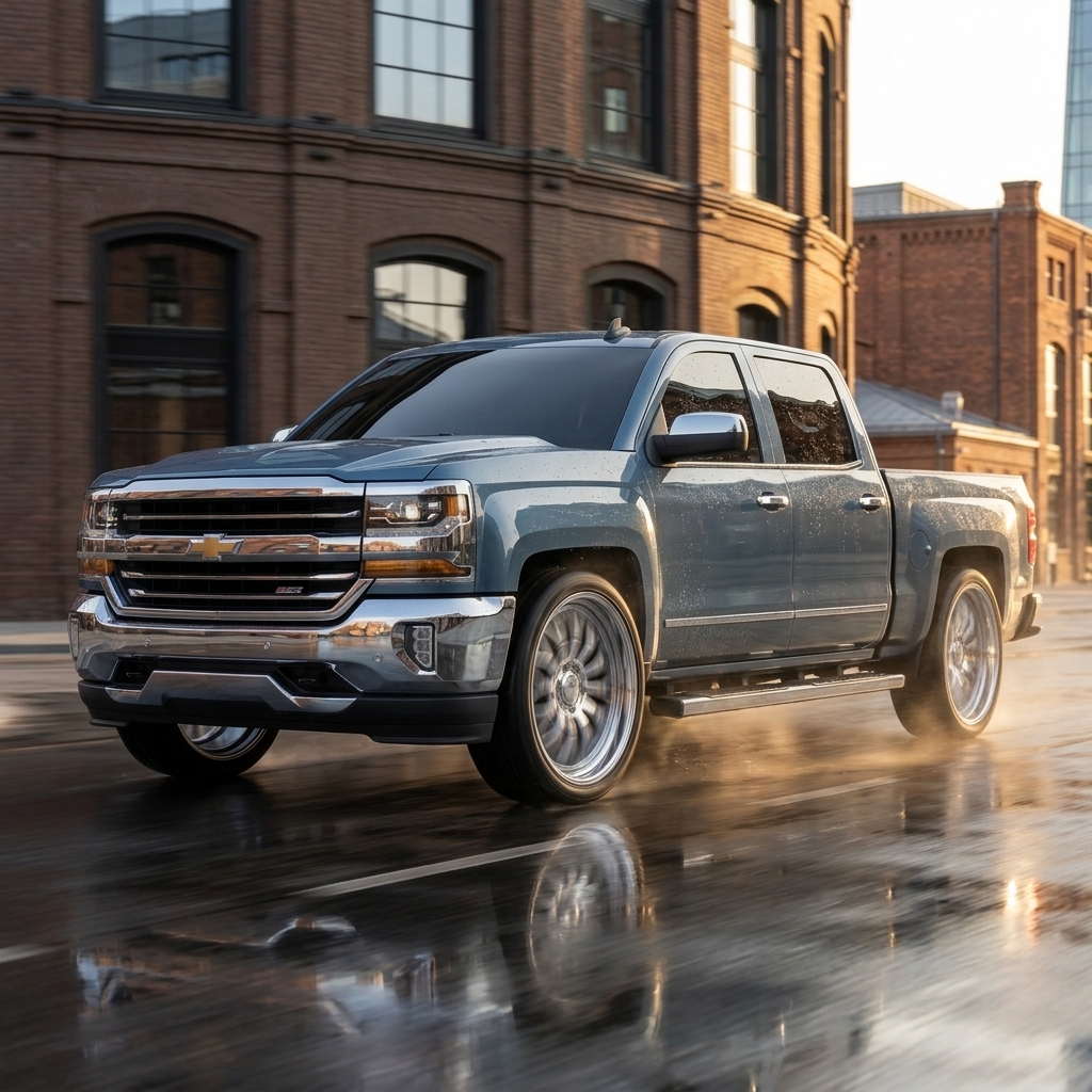 SKE  26 inch frost bites on 2016 Silverado detail 3