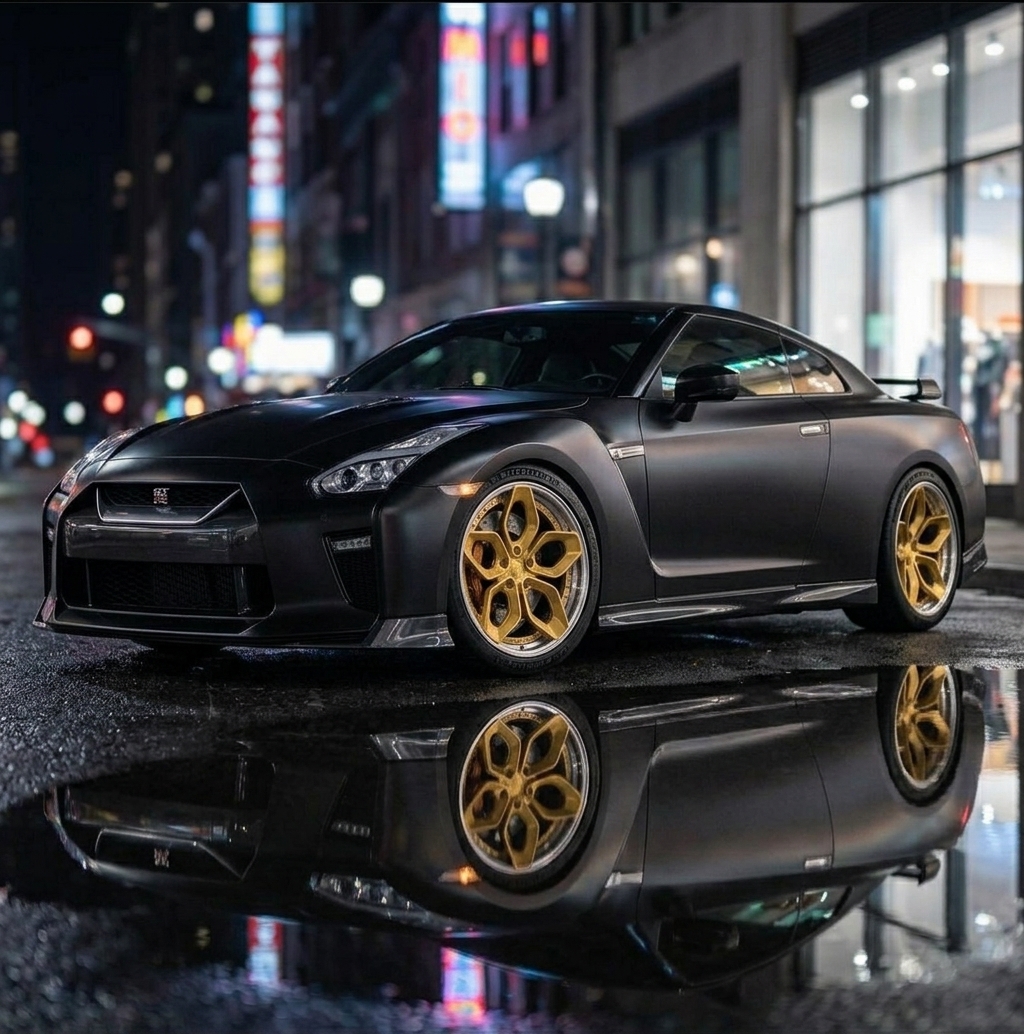 Nissan GT-R — Golden Momentum