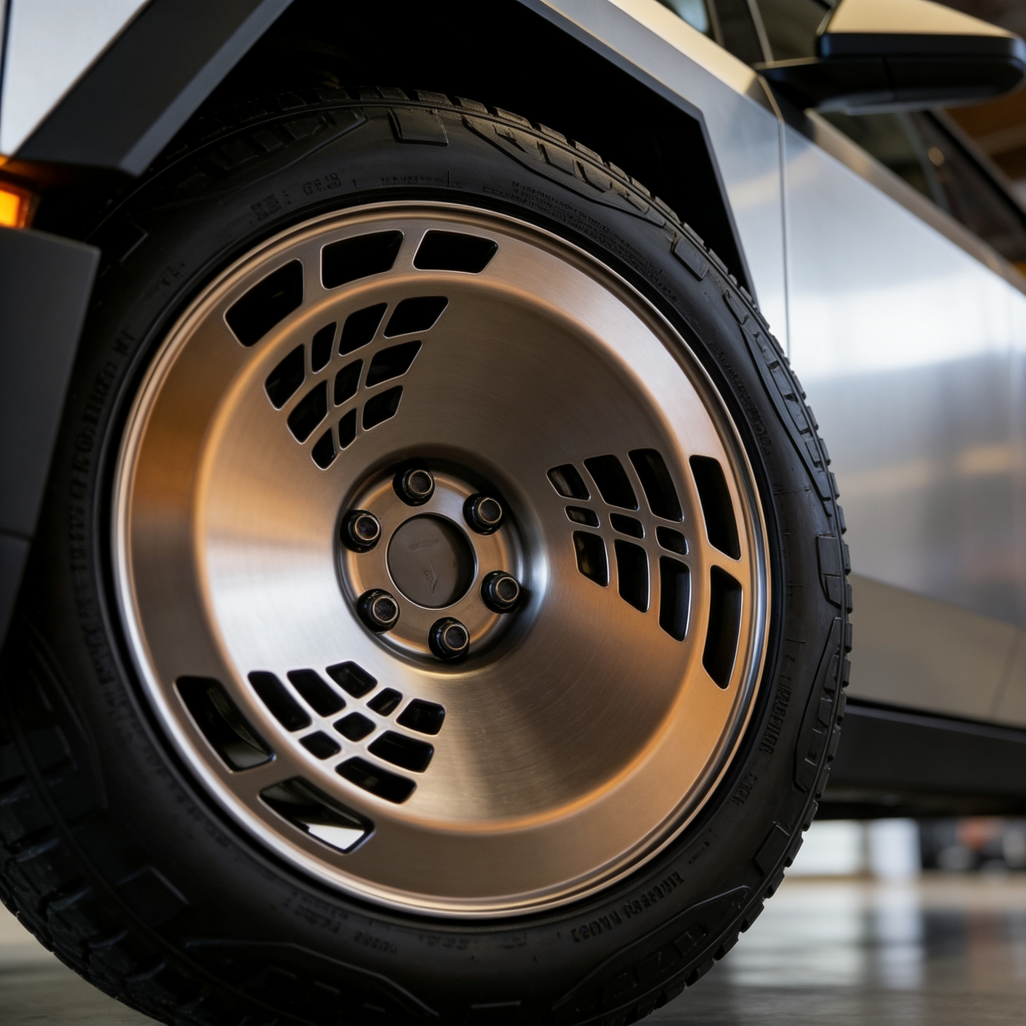 2024 Tesla Cybertruck — Slotted Monoblock Shield detail 1