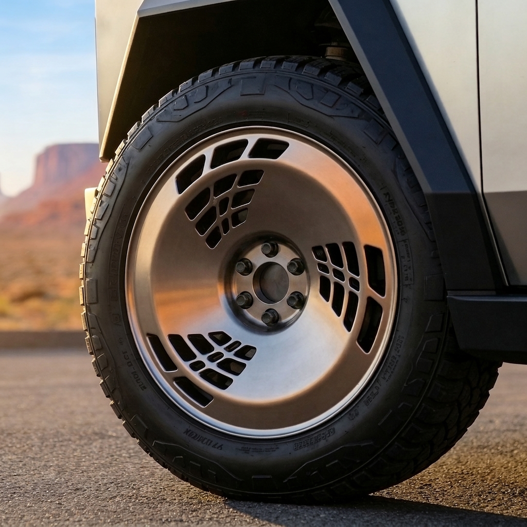 2024 Tesla Cybertruck — Slotted Monoblock Shield detail 2
