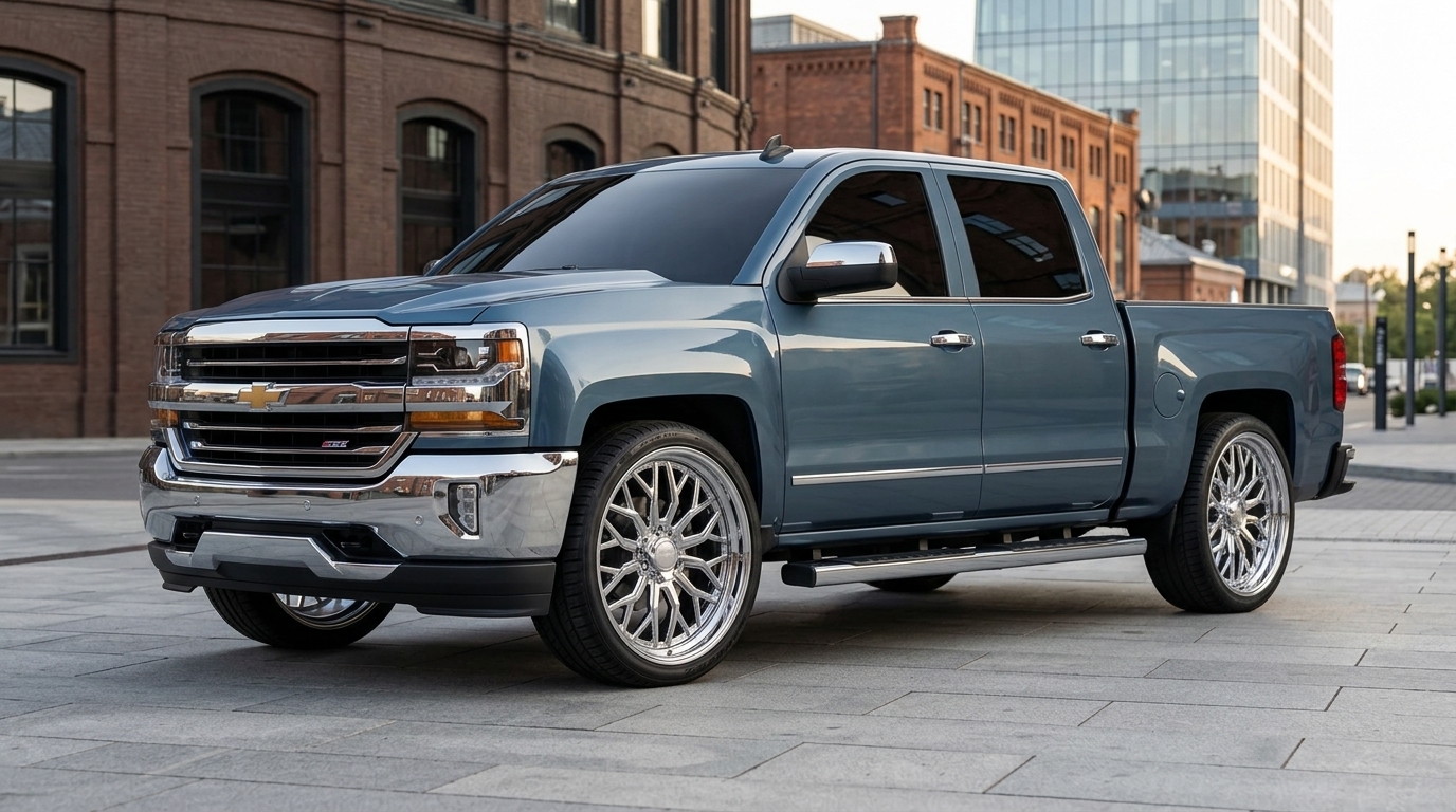 SKE  26 inch frost bites on 2016 Silverado