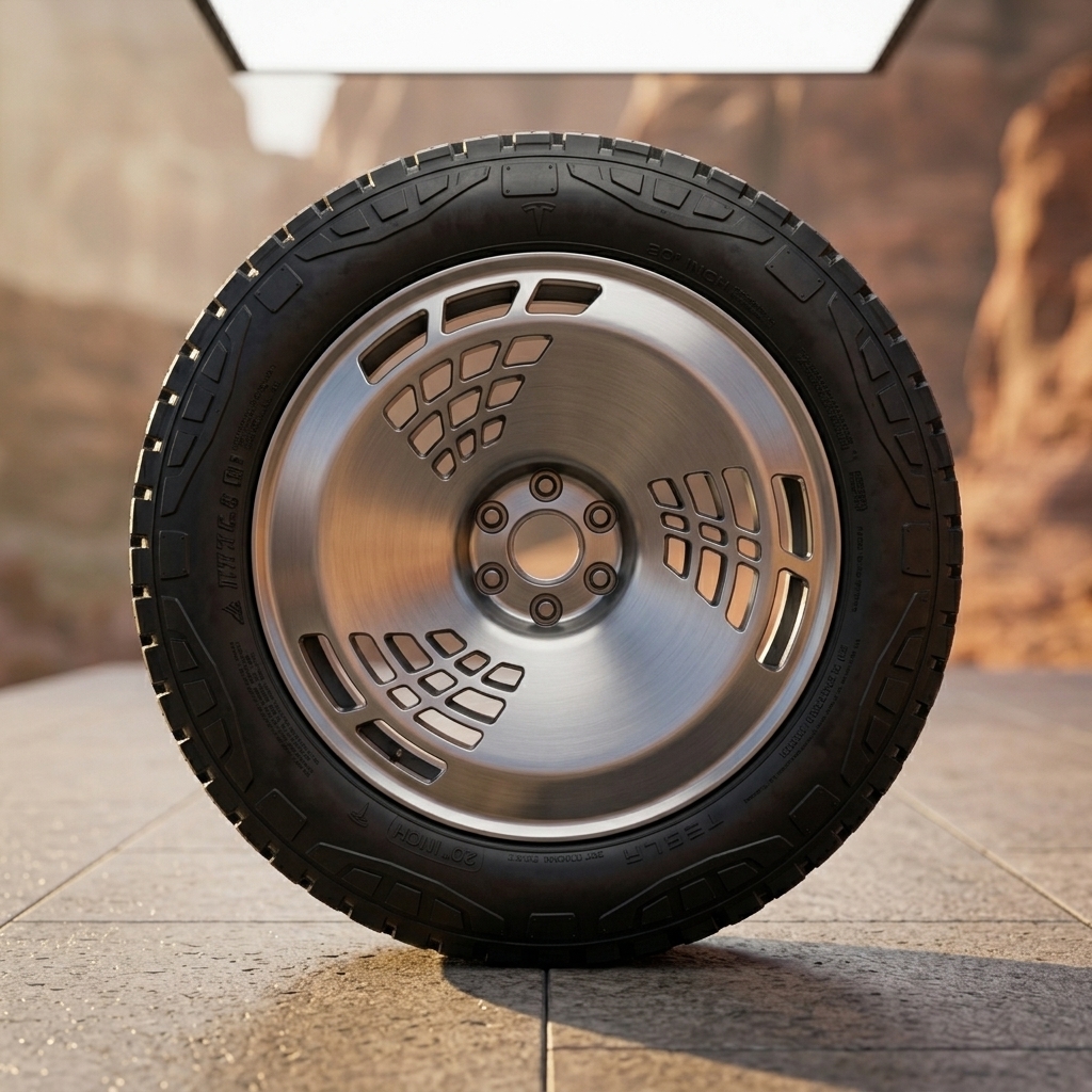 2024 Tesla Cybertruck — Slotted Monoblock Shield detail 3