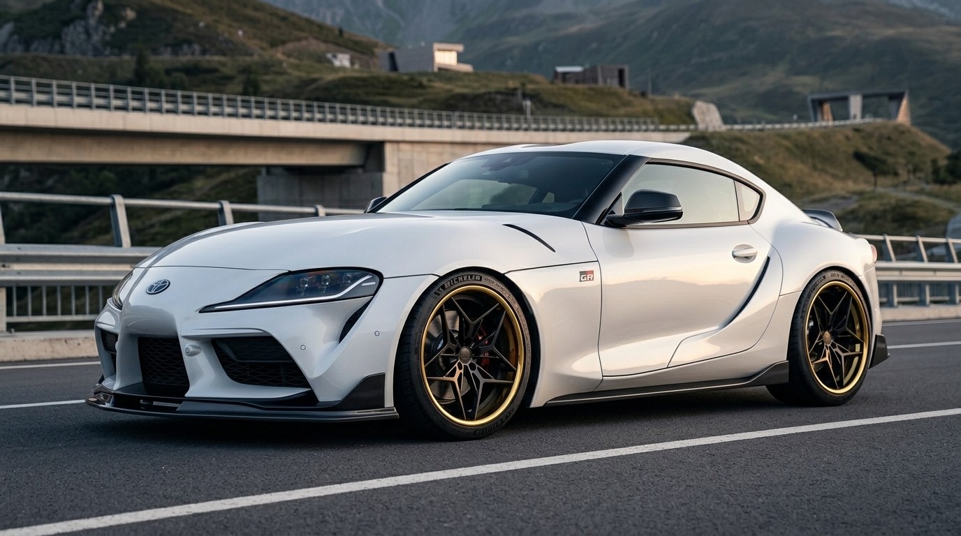 Finding the Perfect Contrast for My GR Supra