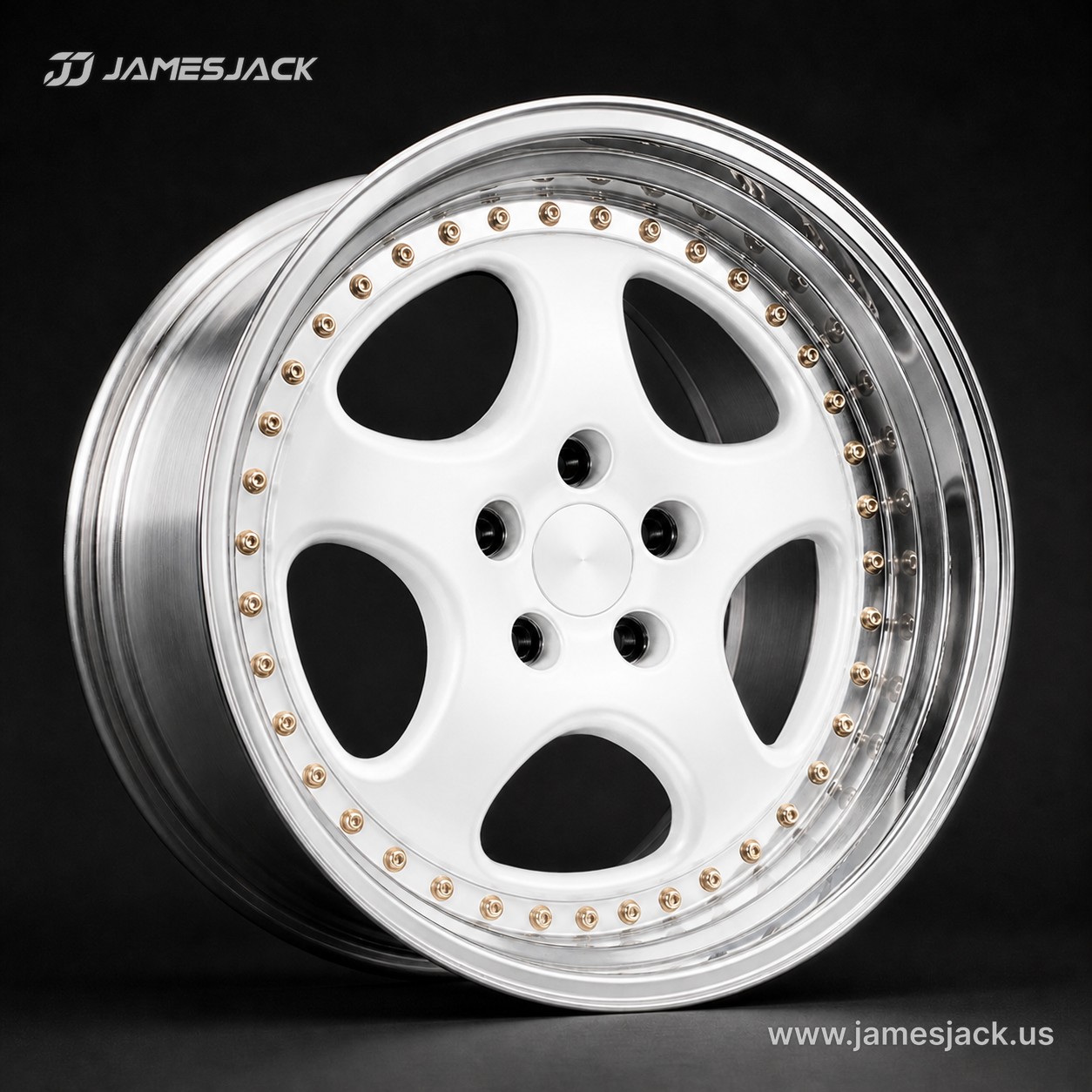 Porsche 911 | White Heritage Five-Spoke detail 2