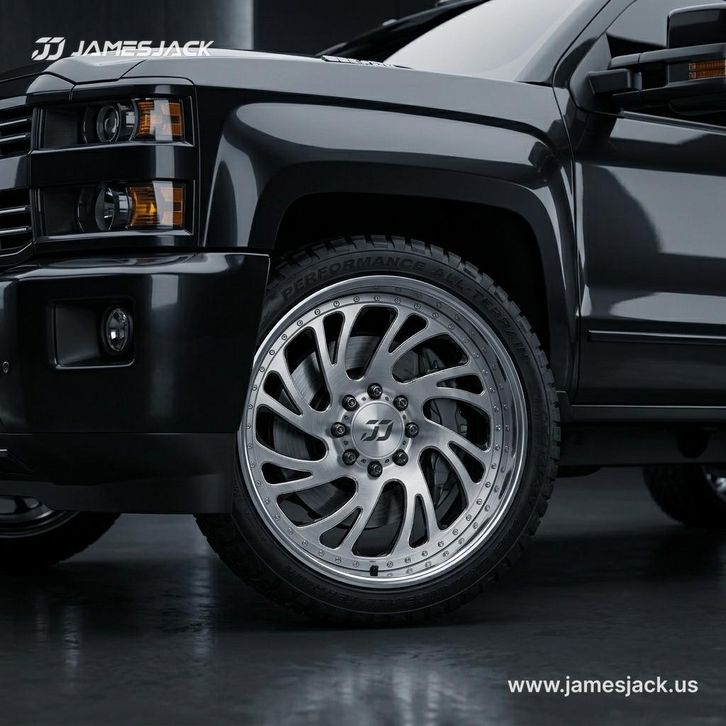 My Wife Hated the All-Black Wheels on My White F-150 detail 3