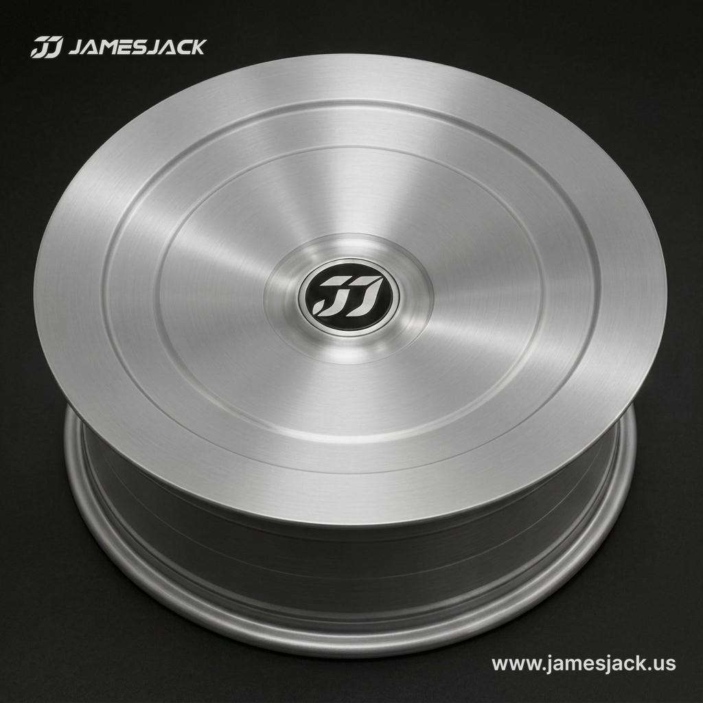 Tesla Cybertruck — Brushed Metal Aero Disc Wheels detail 2