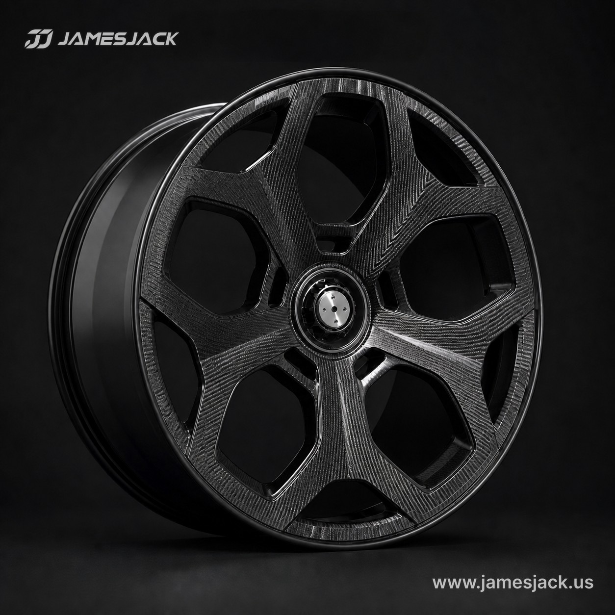 Forged Carbon Six-Spoke detail 1