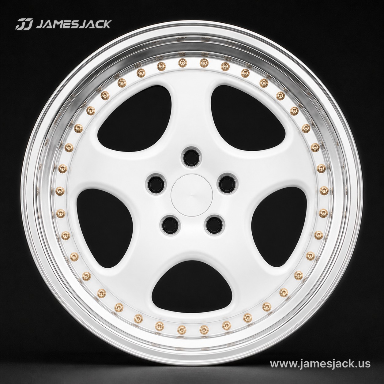 Porsche 911 | White Heritage Five-Spoke detail 3