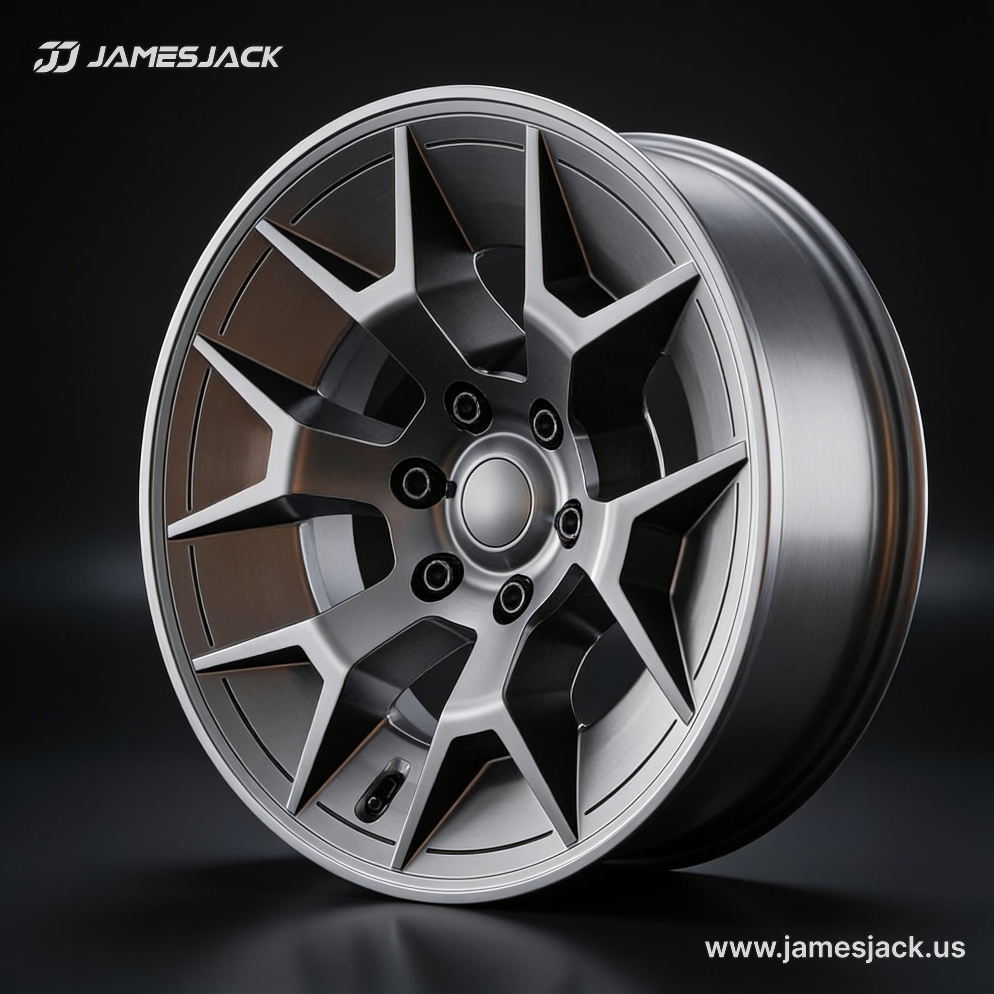 Tesla Cybertruck — Closed-Face Aero Spoke Wheels detail 3