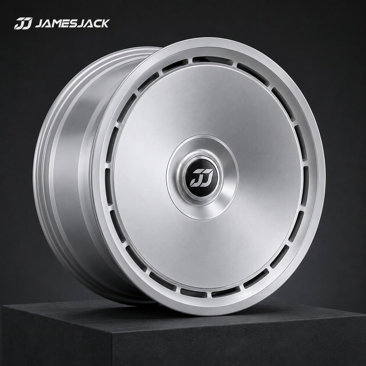 Tesla Cybertruck — Brushed Metal Aero Disc Wheels detail 2
