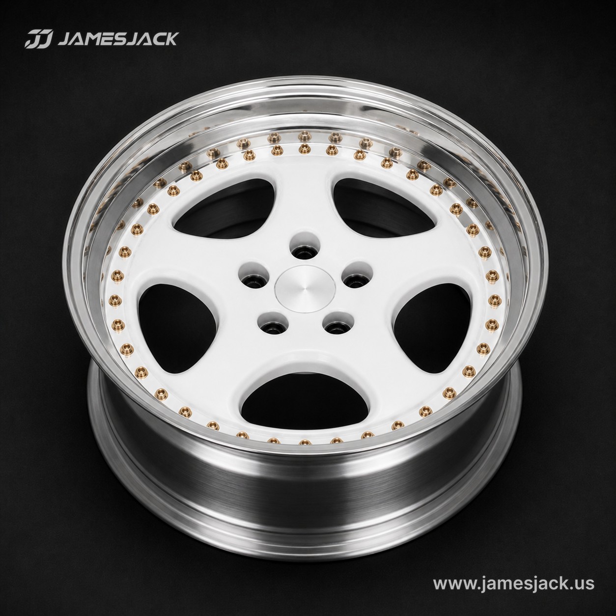 Porsche 911 | White Heritage Five-Spoke detail 1