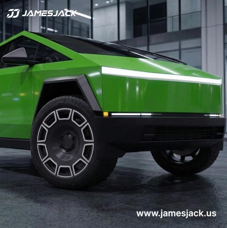 Tesla Cybertruck — Geometric Aero Disc Wheels detail 3