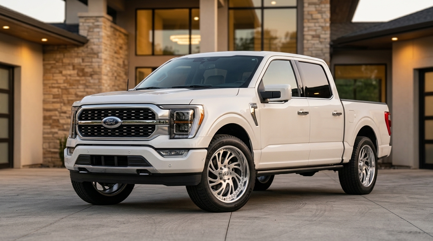 My Wife Hated the All-Black Wheels on My White F-150