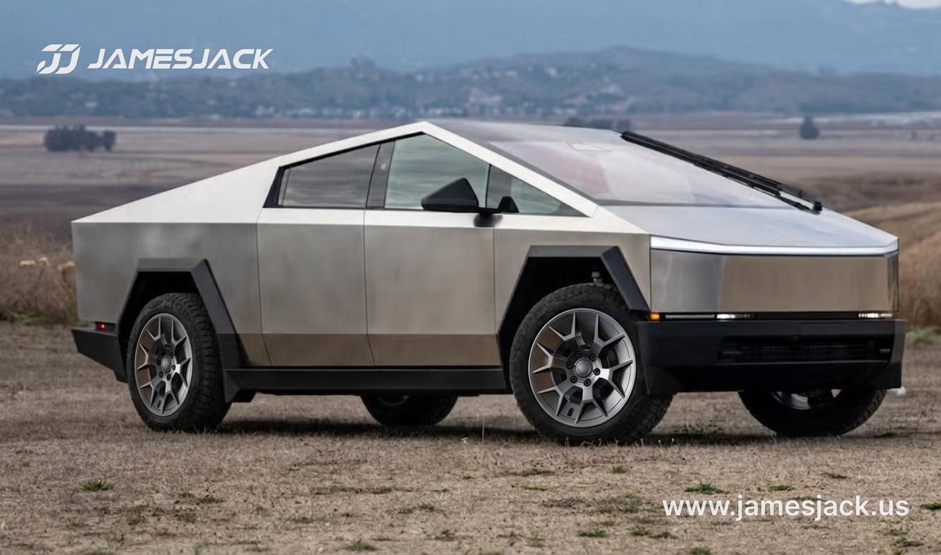 Tesla Cybertruck — Closed-Face Aero Spoke Wheels