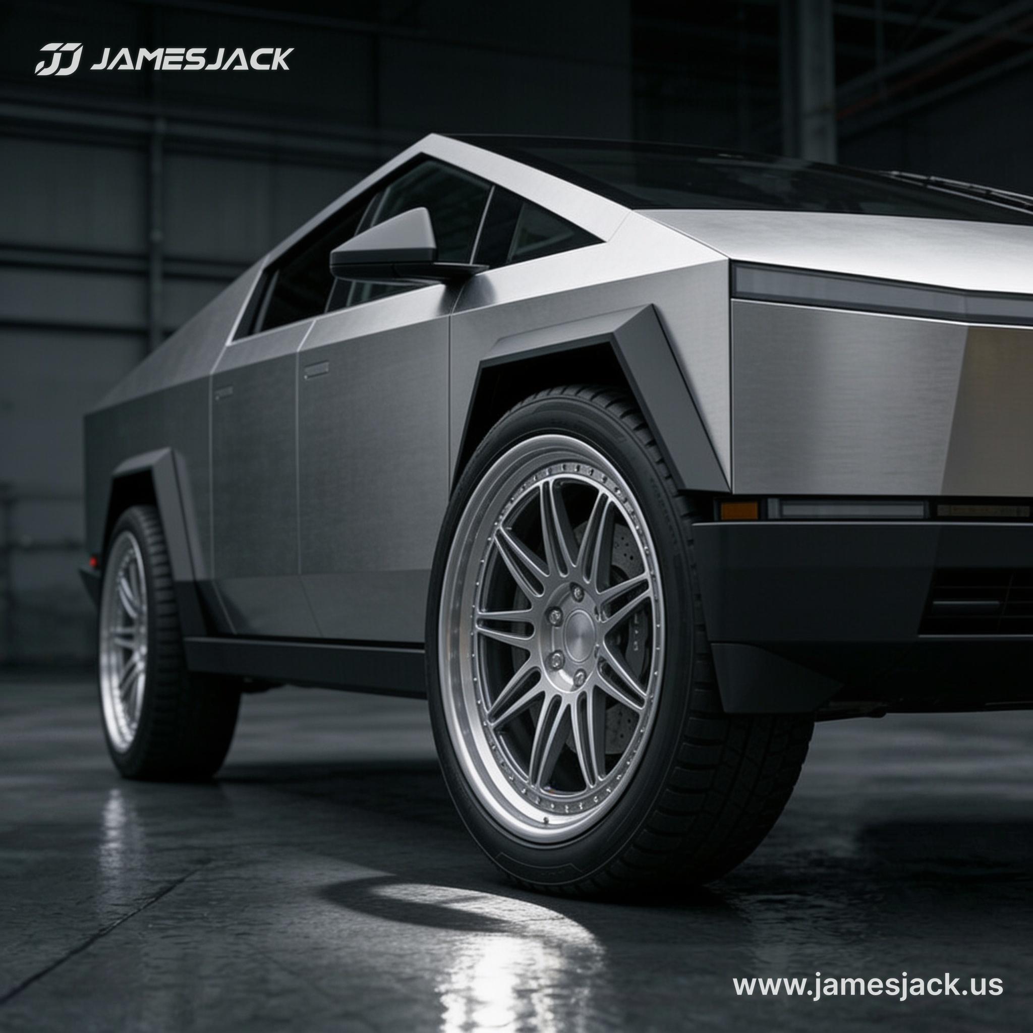 Tesla Cybertruck — Deep Lip Multi-Spoke Wheels detail 1