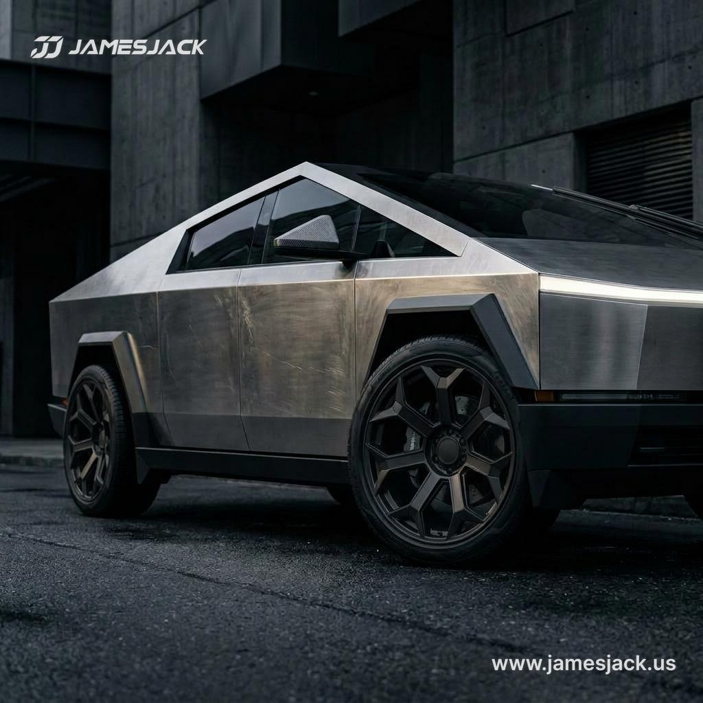 Tesla Cybertruck — H-Spoke Performance Wheels detail 1