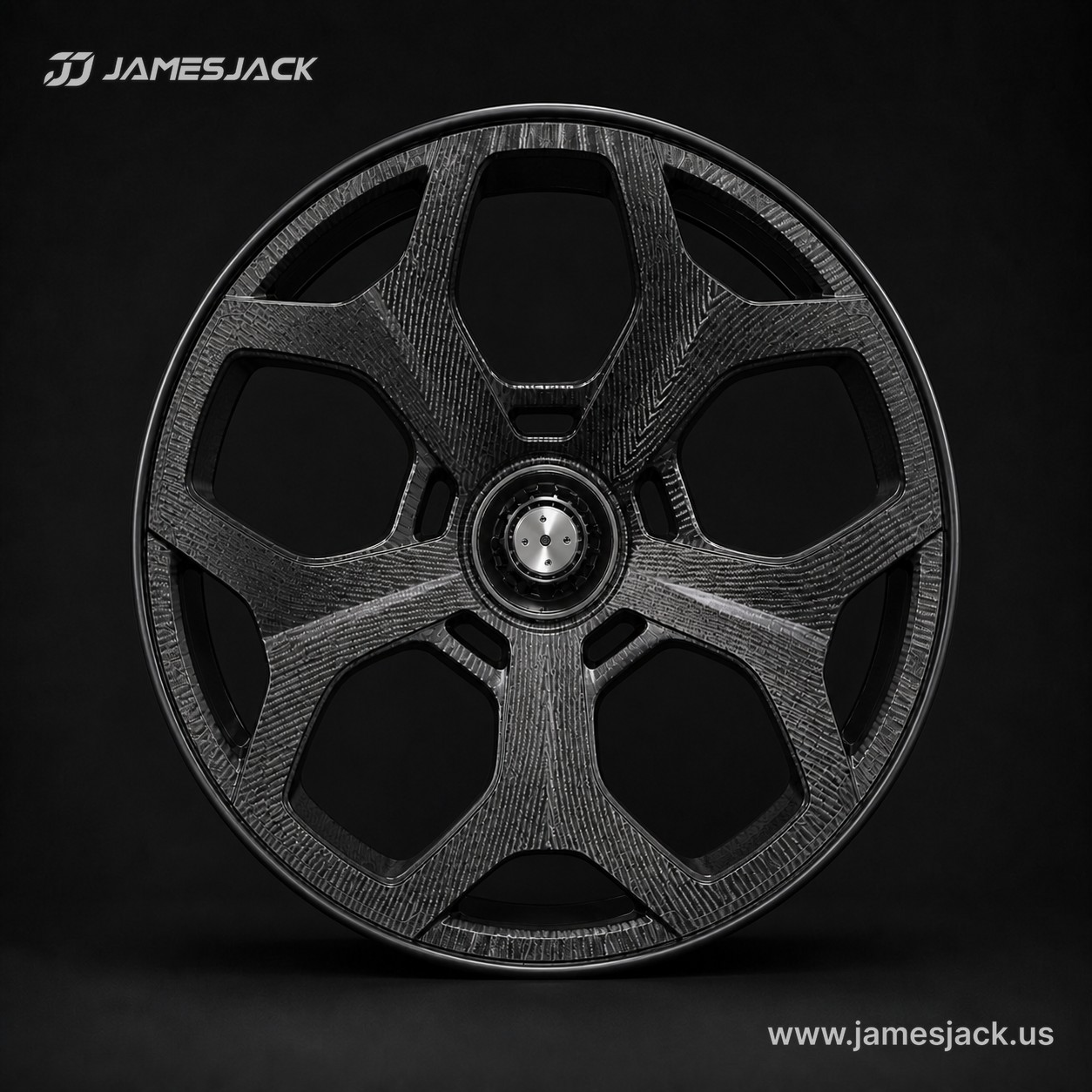 Forged Carbon Six-Spoke detail 2