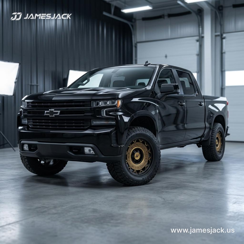 Turned This Bold JamesJack Wheel into the Perfect Match for My Silverado detail 3
