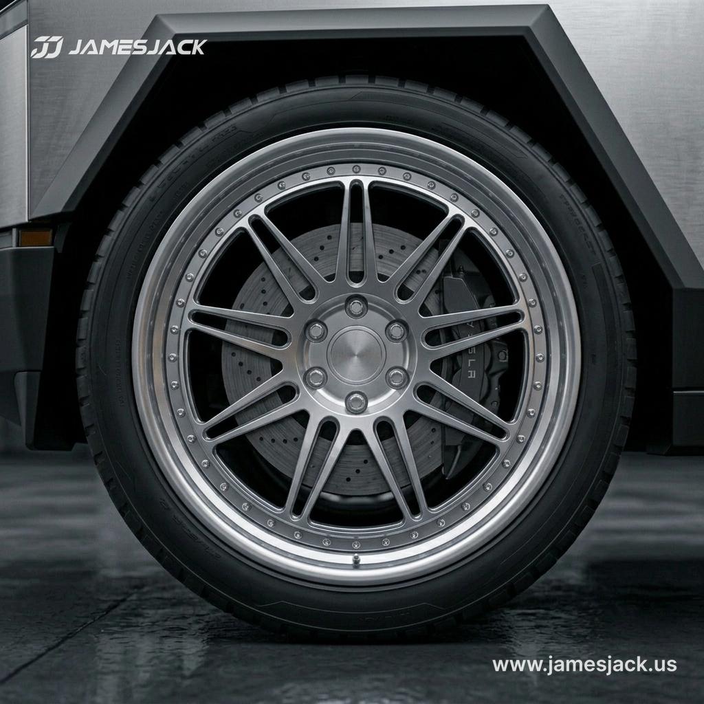 Tesla Cybertruck — Deep Lip Multi-Spoke Wheels detail 3