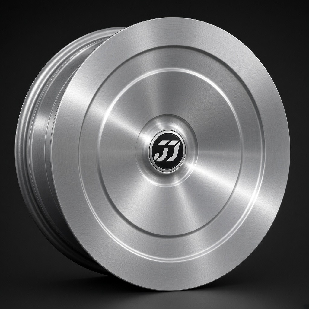 Tesla Cybertruck — Brushed Metal Aero Disc Wheels detail 3