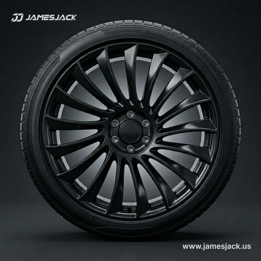 Tesla Cybertruck — Turbine Performance Wheels detail 1