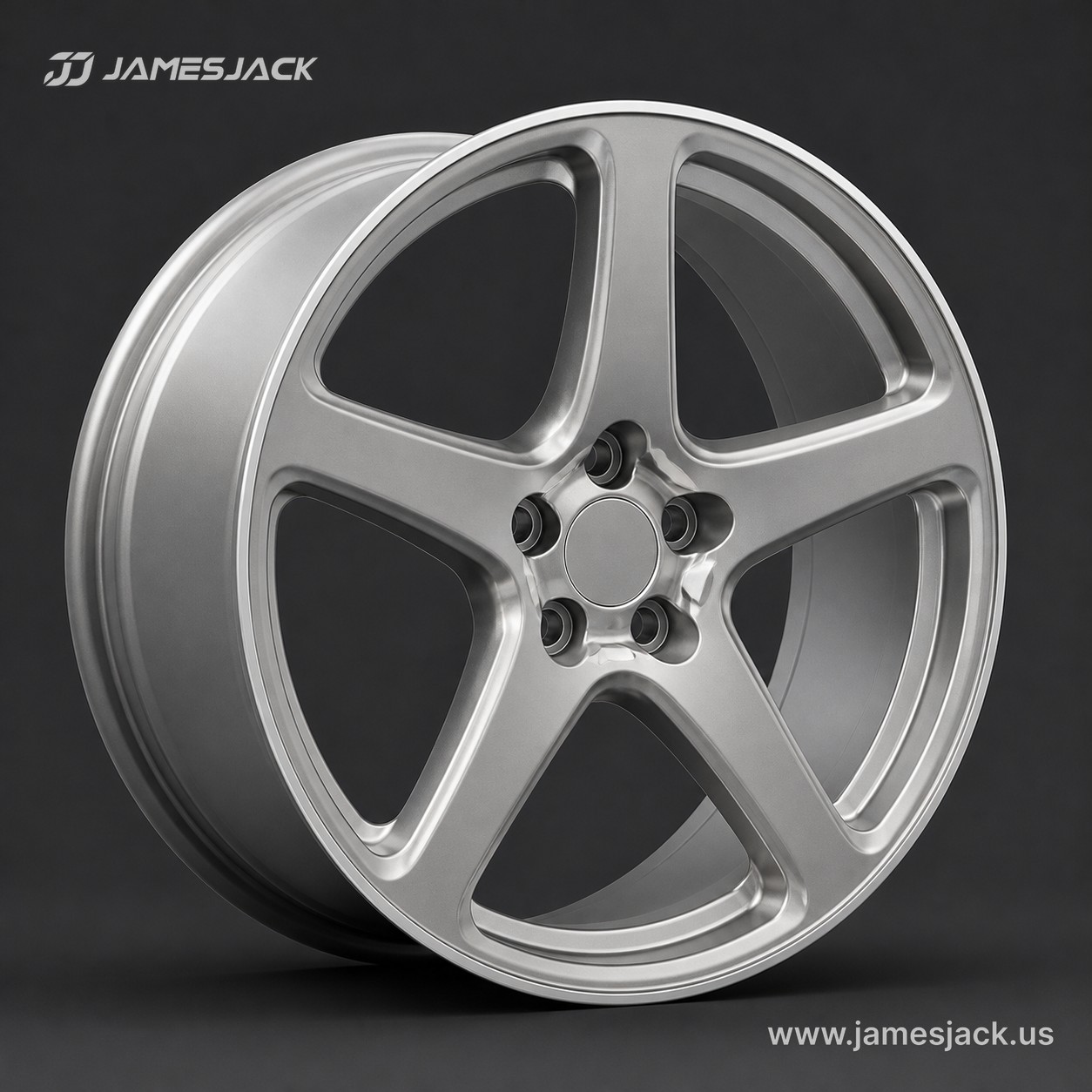 Classic Porsche 911 | Silver Five-Spoke Study detail 3