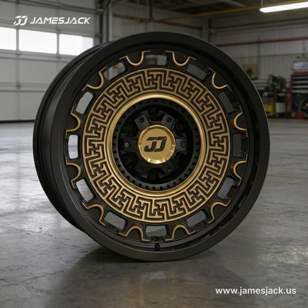 Turned This Bold JamesJack Wheel into the Perfect Match for My Silverado detail 2