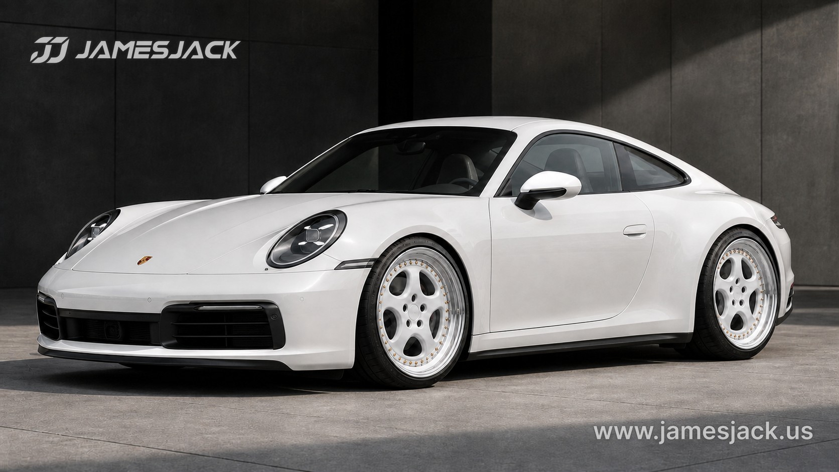 Porsche 911 | White Heritage Five-Spoke