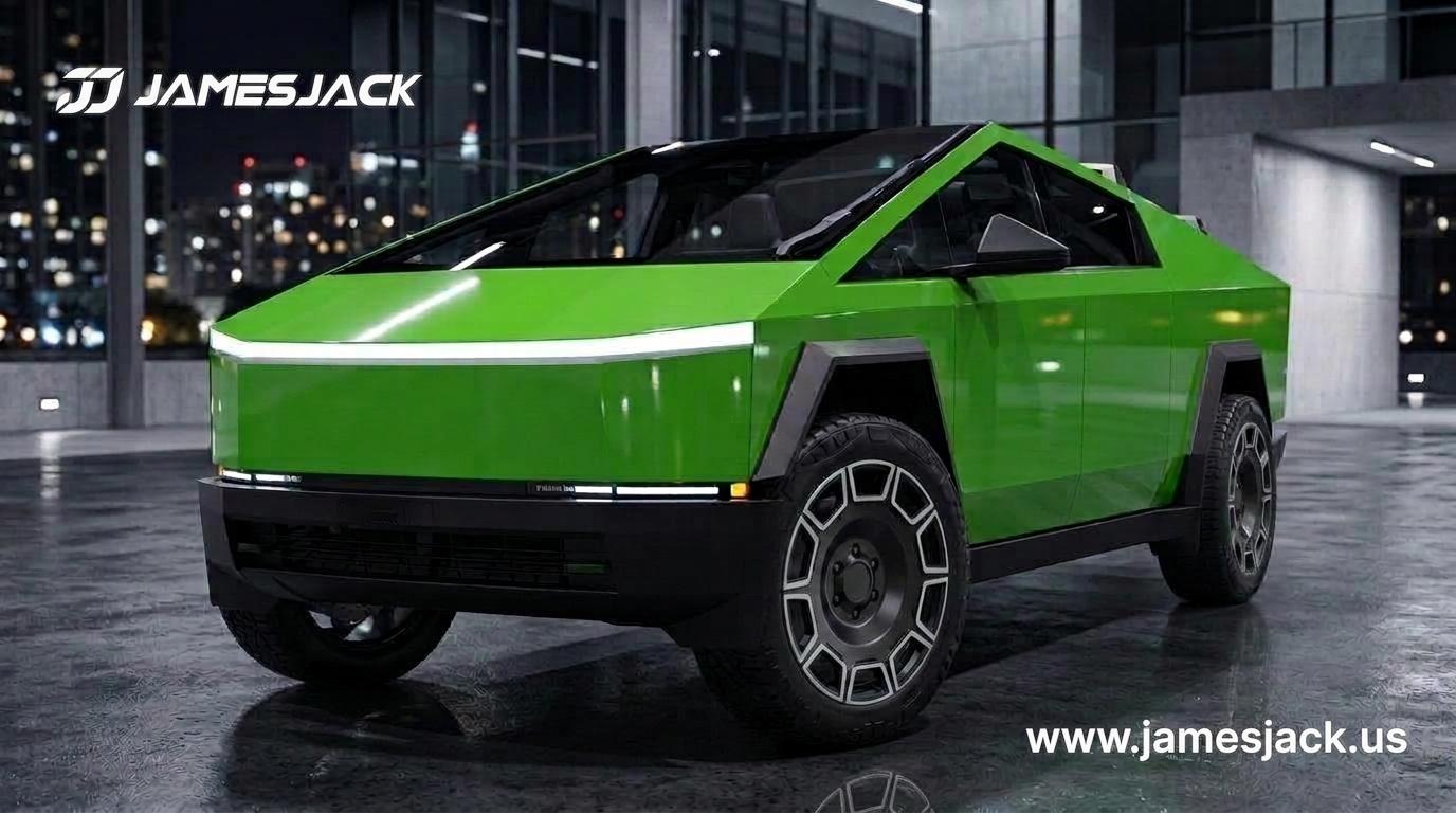Tesla Cybertruck — Geometric Aero Disc Wheels