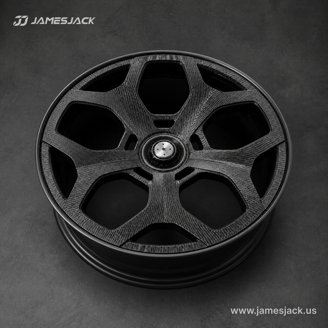 Forged Carbon Six-Spoke detail 3