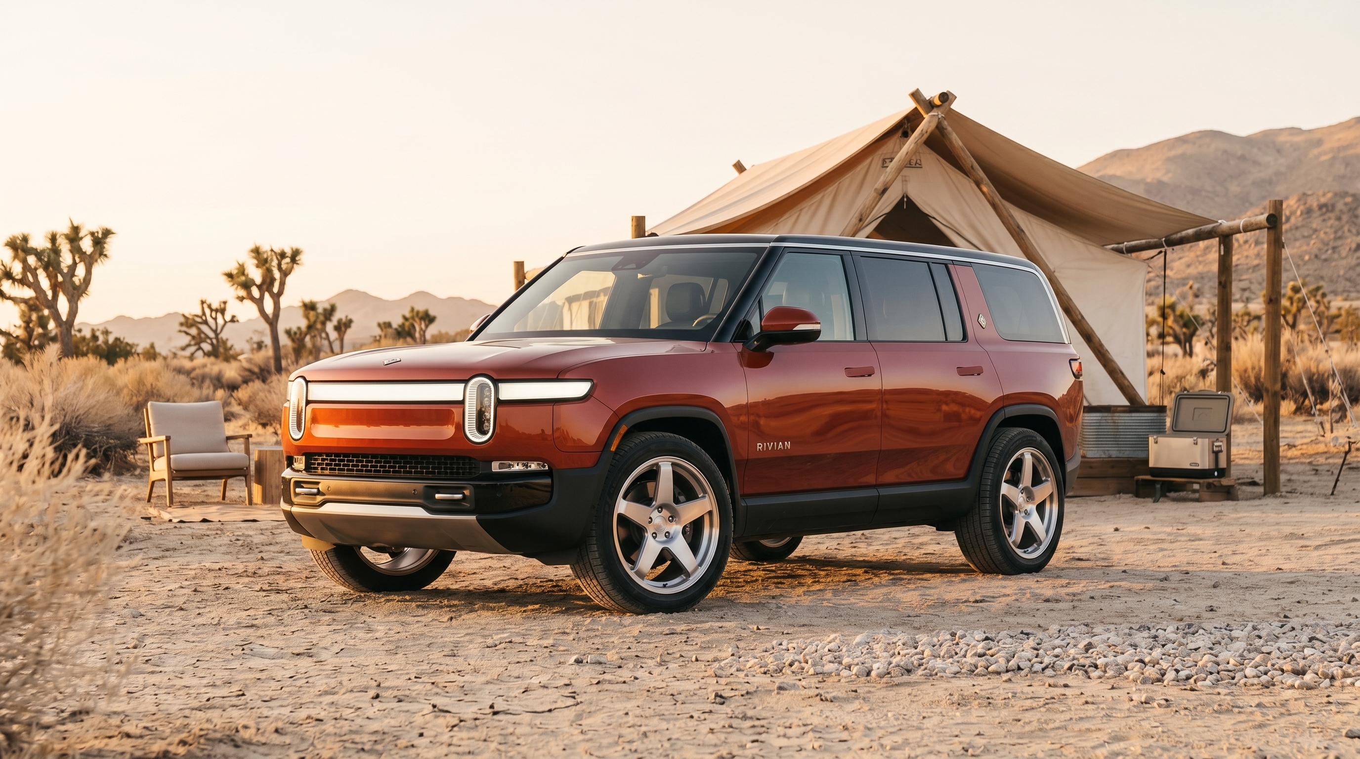 2025 Rivian R1S — Optic Plate